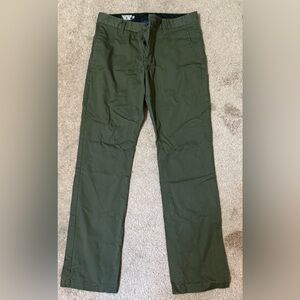 Men's Green Volcom Pants